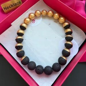 Schiaparelli Style Moon Rocks Necklace